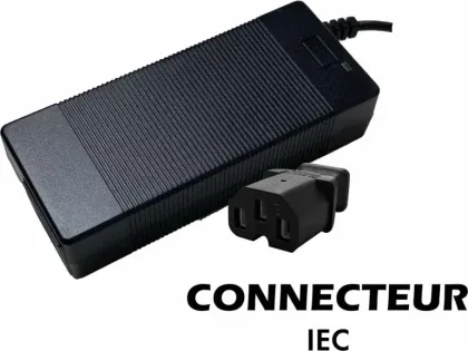 Nabíječka 60 V ➡️ 67,2 V / 2 A, konektor IEC, Citycoco