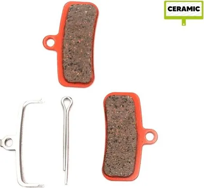 Keramické brzdové destičky Shimano D03S Nutt pro 4pístkové třmeny Thunder 3 / Nami