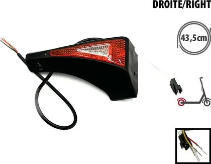 Pravý zadní kryt LED Speedway 5