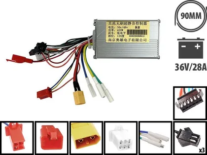 Řídicí jednotka NJAX 36/48 V 450 W