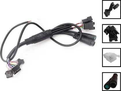 Datový kabel E-Cross, 6 zásuvek