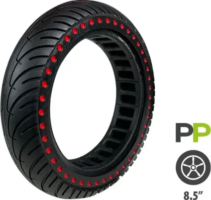 Plný plášť 8.5x2 Xiaomi 8. generace, červený