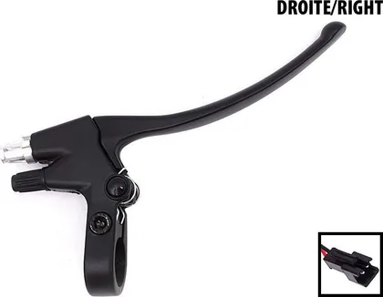 Pravá brzdová páčka, kabel s konektorem JST
