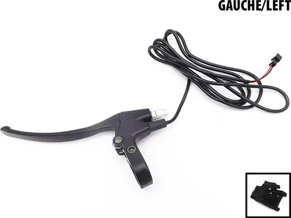 Levá brzdová páčka, kabel s konektorem JST