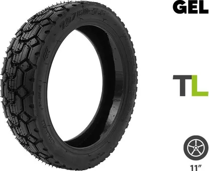 Bezdušový terénní plášť 70/60-7.5 s gelem proti defektu, Ninebot ZT3 Pro