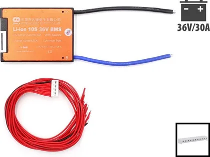 BMS Daly 36 V 10S 30 A
