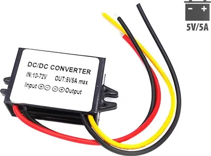 Měnič stejnosměrného napětí (5 V, 5 A)