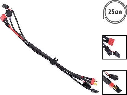 Kabel baterie – řídicí jednotka Etwow (3 + 3 piny)