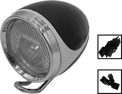 Chromové LED světlo s klaksonem