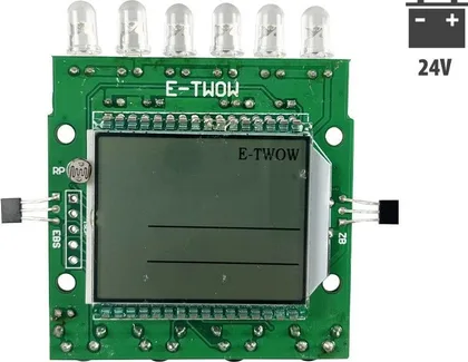 Monochromatický displej Etwow 24 V
