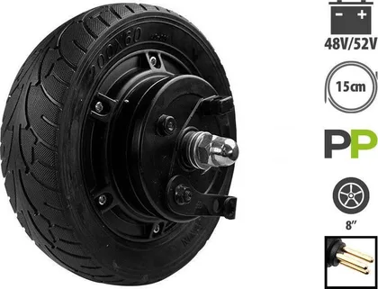 Motor Zero 8 s plným pláštěm pro 48 V a 52 V