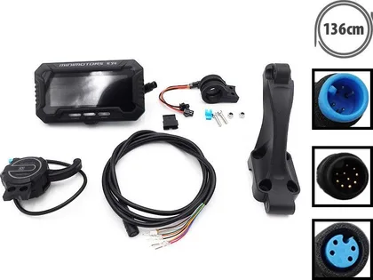 Sada displeje EY4 a plynové páčky s držákem pro upgrade Dualtron Thunder 3 / Ultra 2
