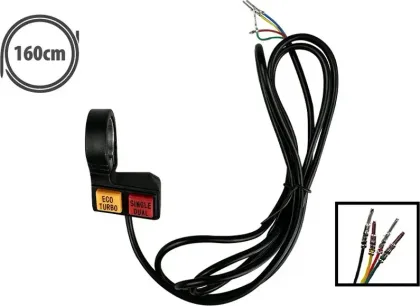 Přepínač Eco/Turbo a jeden/dva motory Zero 8X, 10X a 11