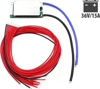BMS 36 V 15 A, společný nabíjecí port