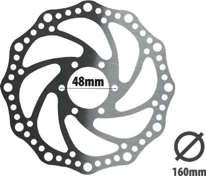 Brzdový kotouč 160 mm pro Dualtron Thunder / Ultra