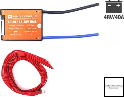 BMS Daly 48 V 13S 40 A