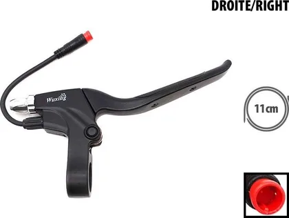 Pravá brzdová páčka s vodotěsným konektorem