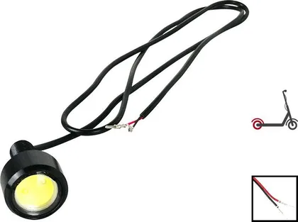Přední LED světlo pro Zero (tlustá koncovka)