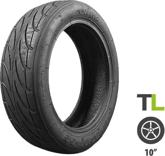 Zesílený bezdušový plášť 70/65-6.5 (255x70) pro Voltek V6 / Moovway BW10