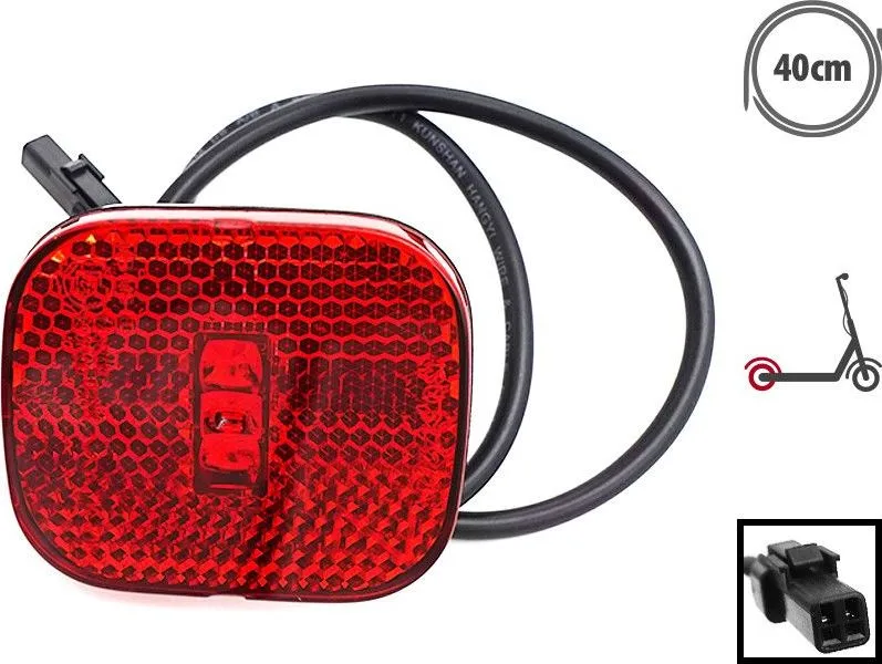 Zadní LED světlo Ninebot Segway ZT3 Pro