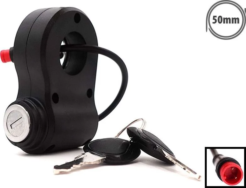 Spínací skříňka na klíč Kukirin G2 Pro / G2 Max, 2 piny
