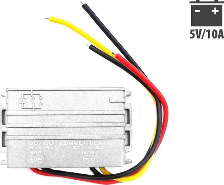 Měnič stejnosměrného napětí (5 V, 10 A)