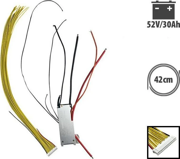 BMS Dualtron Mini 52 V 30 A V2 (Aminia Special, Mini Long Body s jedním motorem)