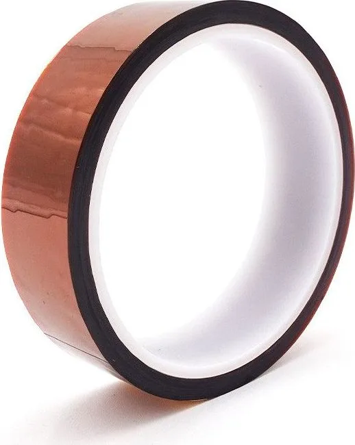 Kaptonová páska odolná vůči vysokým teplotám 25 mm × 30 m