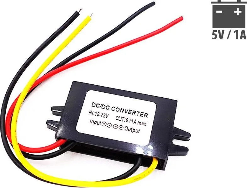 Měnič stejnosměrného napětí (5 V, 1 A)