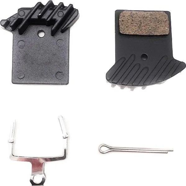 Polokovové brzdové destičky Nutt s chladicími žebry — Dualtron Thunder / Vsett 10+ / Zero