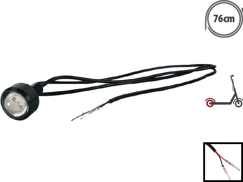 Zadní LED světlo pro Zero (tlustá koncovka)