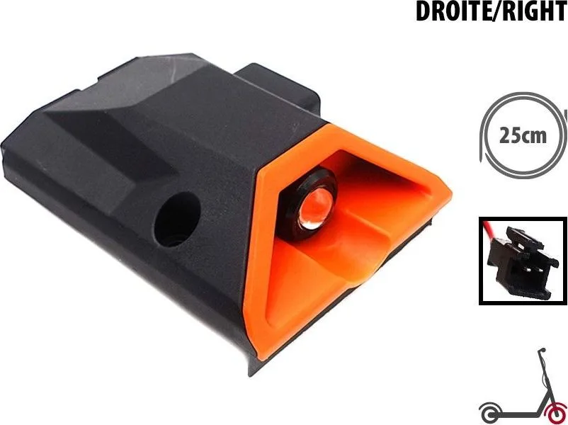 Pravý přední reflektor (komplet) Kukirin EU24-G2 Pro