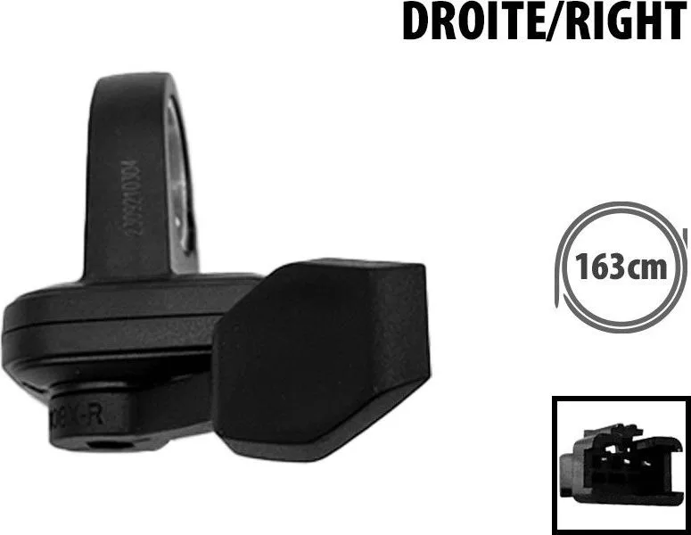 Pravoúhlá plynová páčka typu quad s konektorem JST