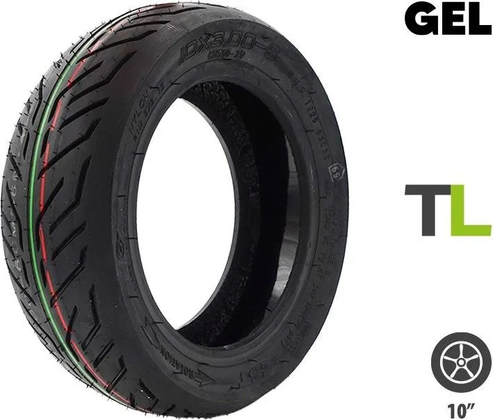 Bezdušový plášť CST 10x3.00-6 s gelem proti defektu, Dualtron Victor / Nami Klima