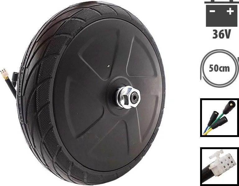 Přední motor v náboji 36 V s plným pláštěm 200×50 Ninebot Segway ES1 / ES2 / ES3 / ES4