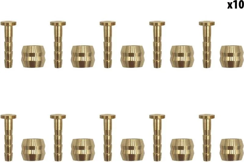 Olivky a jehly pro hydraulické brzdy NUTT (10 sad)