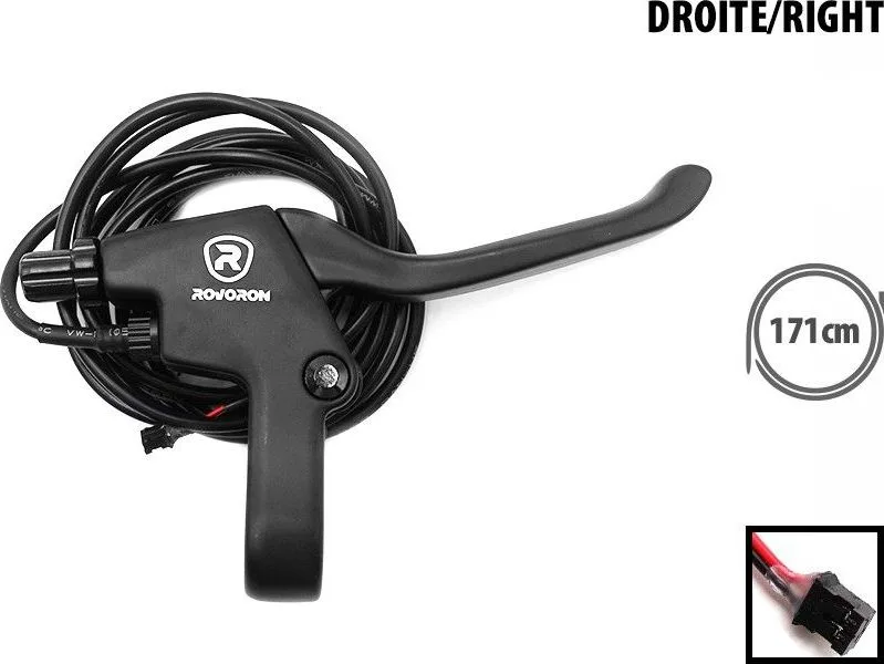 Pravá brzdová páčka Rovoron R7