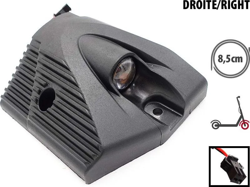 Pravý přední plastový kryt podlahy s LED Kukirin G2 Master