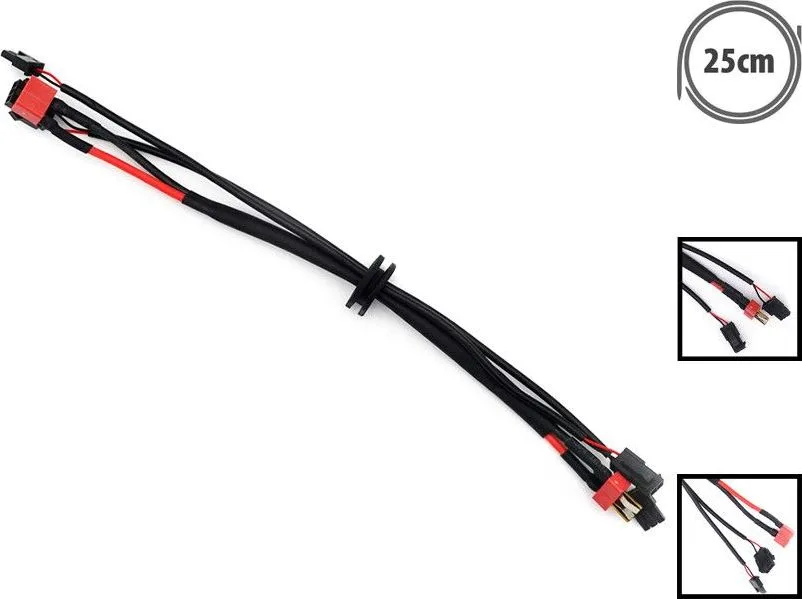 Kabel baterie – řídicí jednotka Etwow (2 + 3 piny)