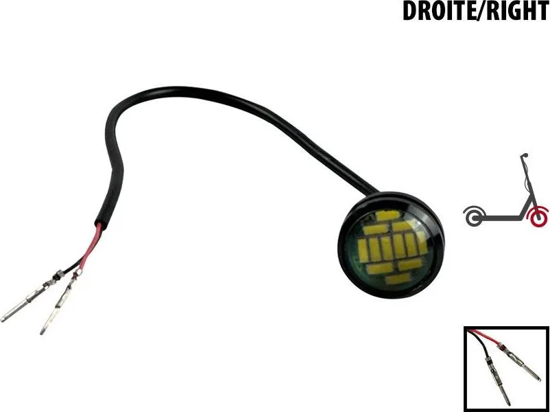 Přední pravé LED světlo Dualtron Mini