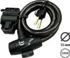 Zámek s klíči, průměr 12 mm, délka 1,2 m + držák