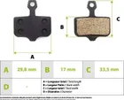 Polokovové brzdové destičky Sram Avid pro Zero 10X a 11X / Vsett 10+ / Storm / Thunder
