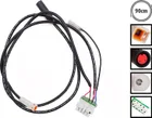 Kabel zadního LED světla Ninebot Segway ZT3 Pro