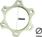 Distanční podložka kotouče, rozteč 44 mm
