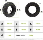 Plný plášť 9x3.0-5.5 Kukirin G2 Pro 2024