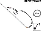 Pravý LED pás na sloupek řízení Dualtron Mini s přijímačem, 2 kabely, 45 cm