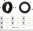 Bezdušový plášť 70/50-6.1 (8.5x3-6.1) Dualtron Mini / Pop / Togo / Aminia