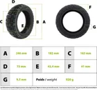 Plášť 10x2.75-6.5 Run Flat Urbanglide E-cross