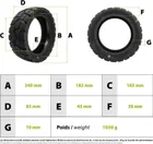 Bezdušový plášť 80/50-6.5 (10x3-6.5) s gelem proti defektu, Dualtron Victor 2025
