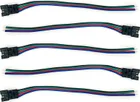 Kabel s konektorem JST 4-pin samec, 5 ks